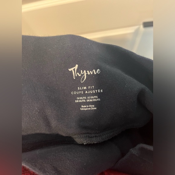 Thyme maternity dark blue slim fit stretch jeans (denim) size XXL, tall (long) - Picture 4 of 4